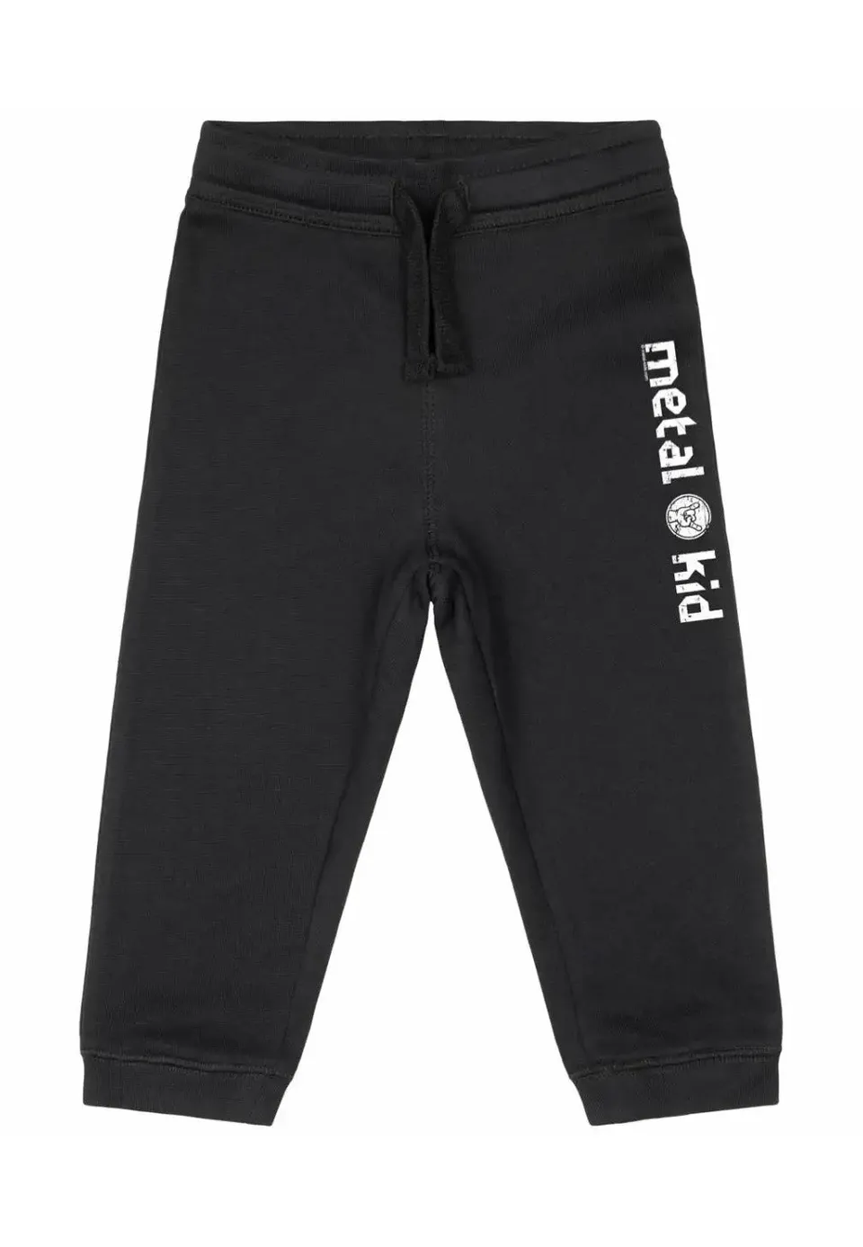 metal-kids-babygrow-pantalon-sweat-b-b-noir image 1