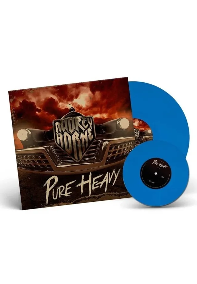 audrey-horne-pure-heavy-vinyle-bleu-7-pouces-limit image 1
