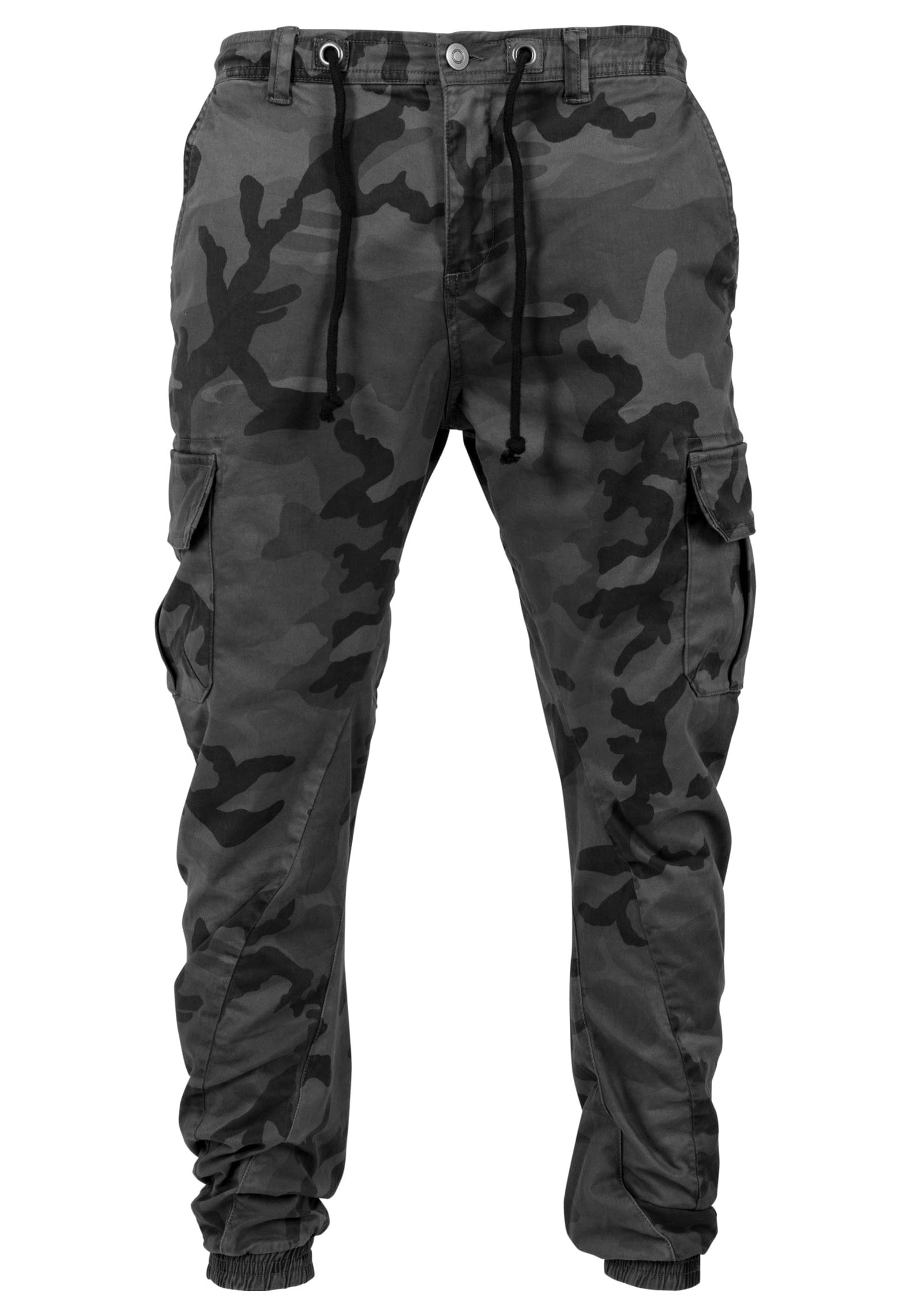 urban-classics-camo-cargo-pantalon-cargo-gris-camouflage-homme image 8