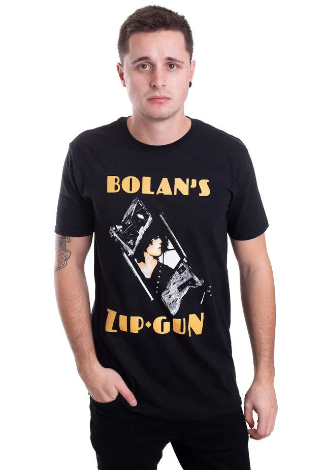 t-rex-bolans-zip-gun-t-shirt-noir-homme image 1
