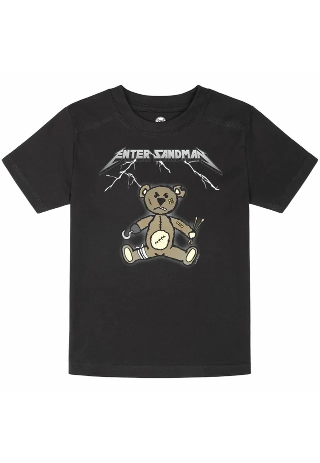 metal-kids-enter-sandman-t-shirt-enfant-noir-durable image 1