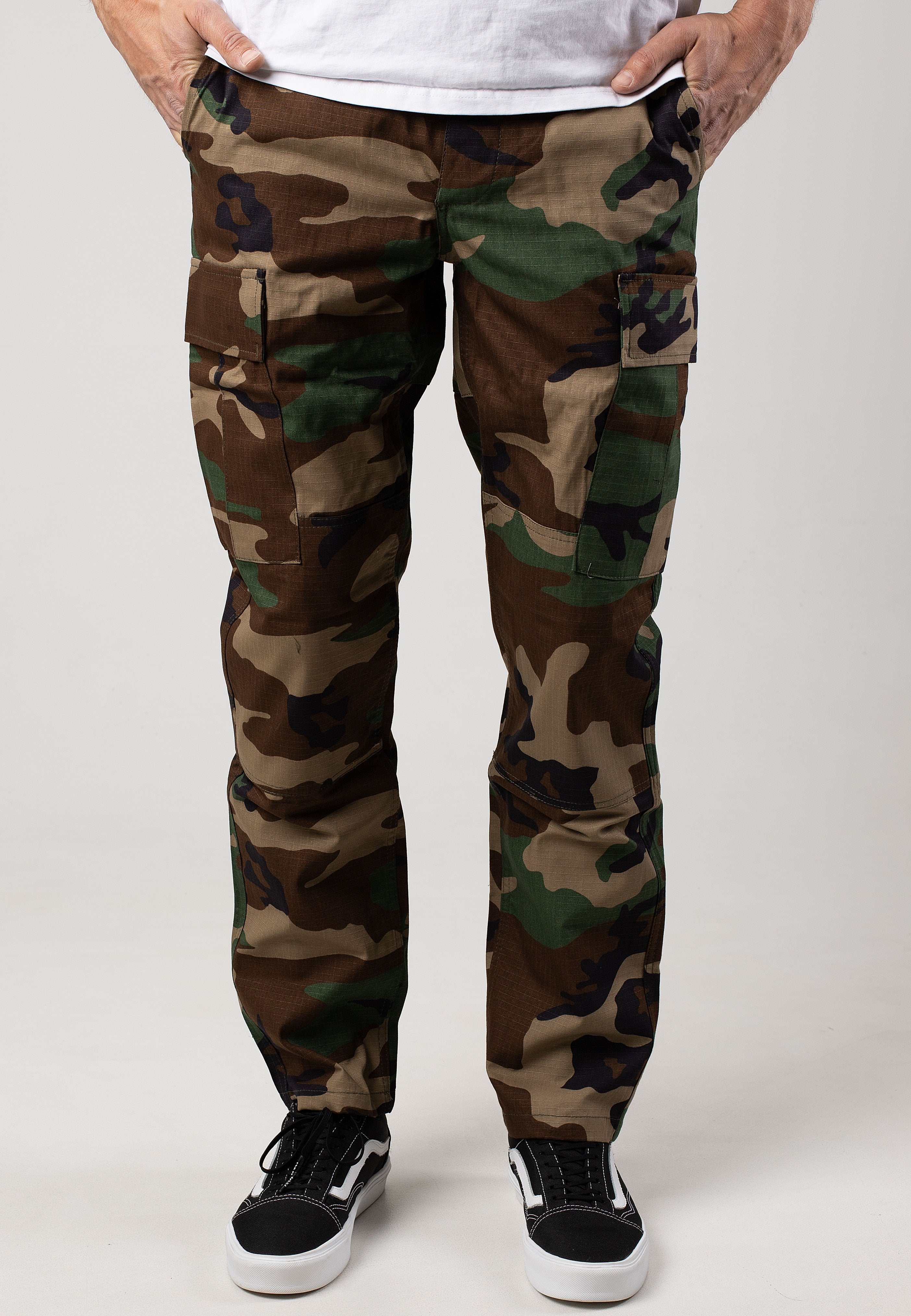 mil-tec-us-bdu-slim-fit-pantalon-cargo-noir image 1