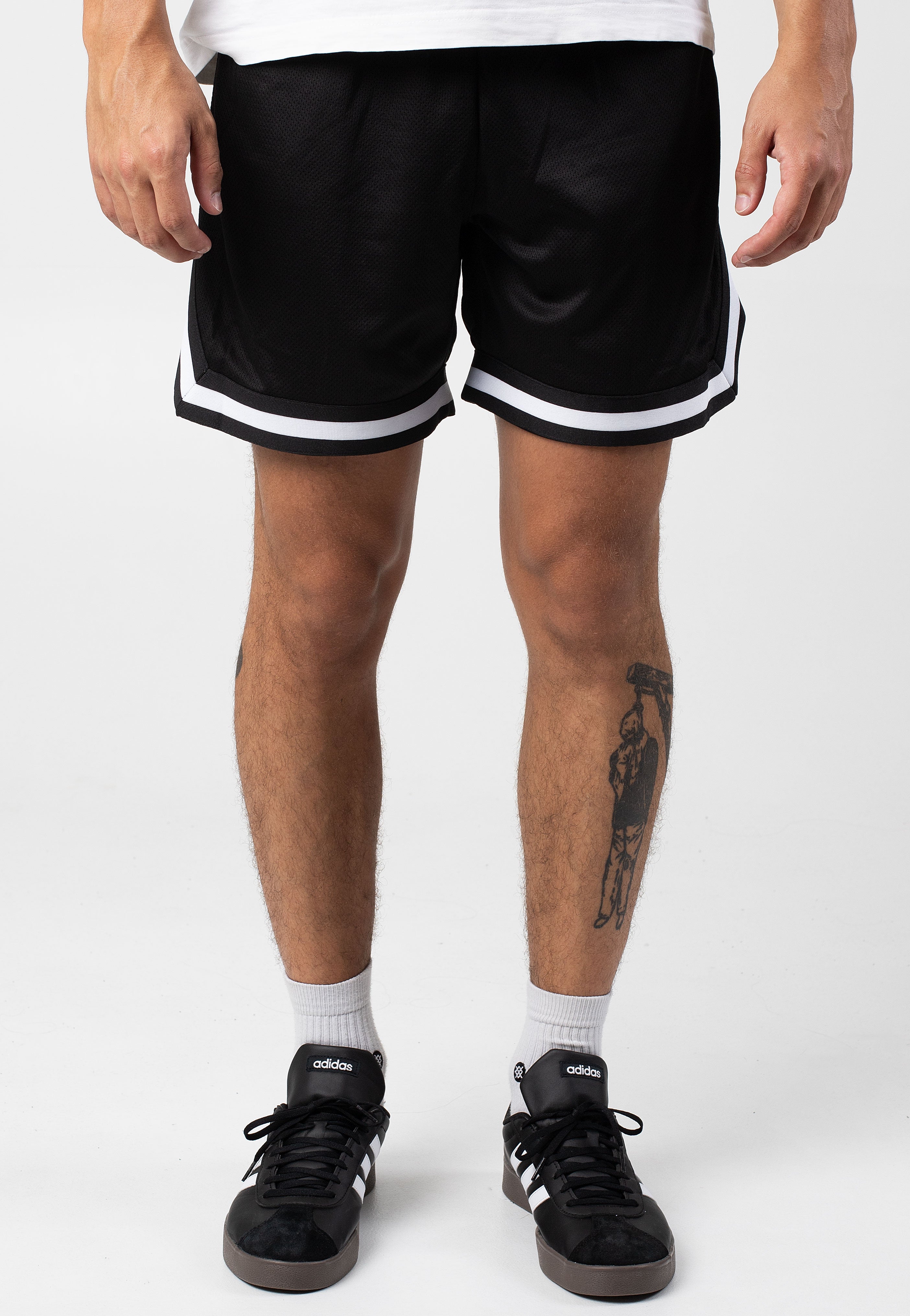 urban-classics-short-basketball-noir-mesh-taille-s image 1