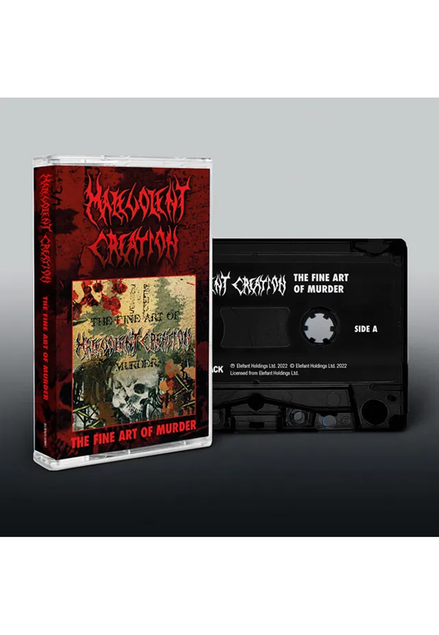 malevolent-creation-the-fine-art-of-murder-cassette-k7-death image 1