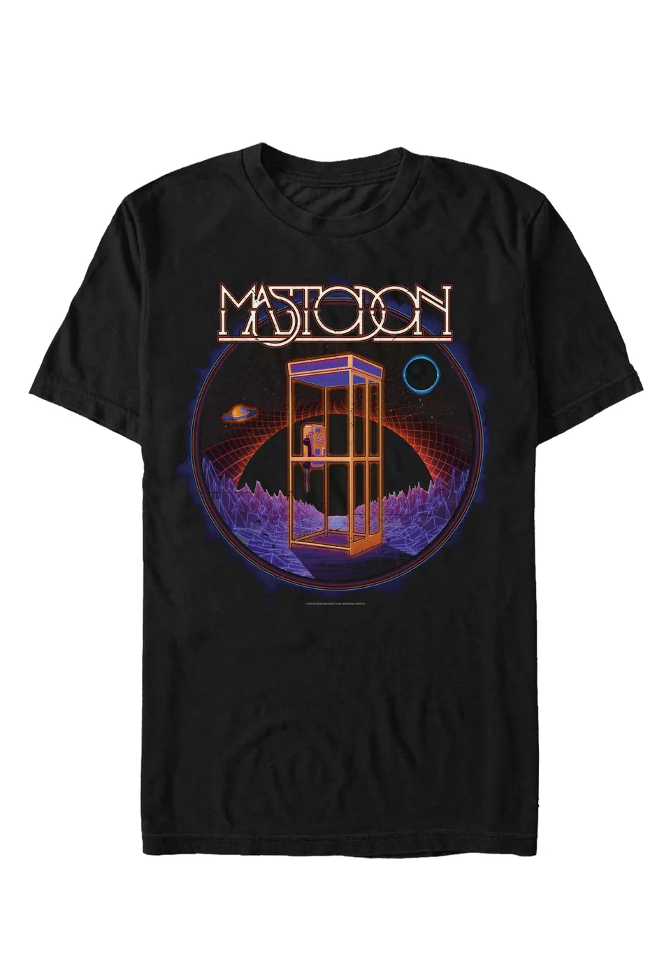 mastodon-cosmic-phone-booth-t-shirt-noir-homme image 1