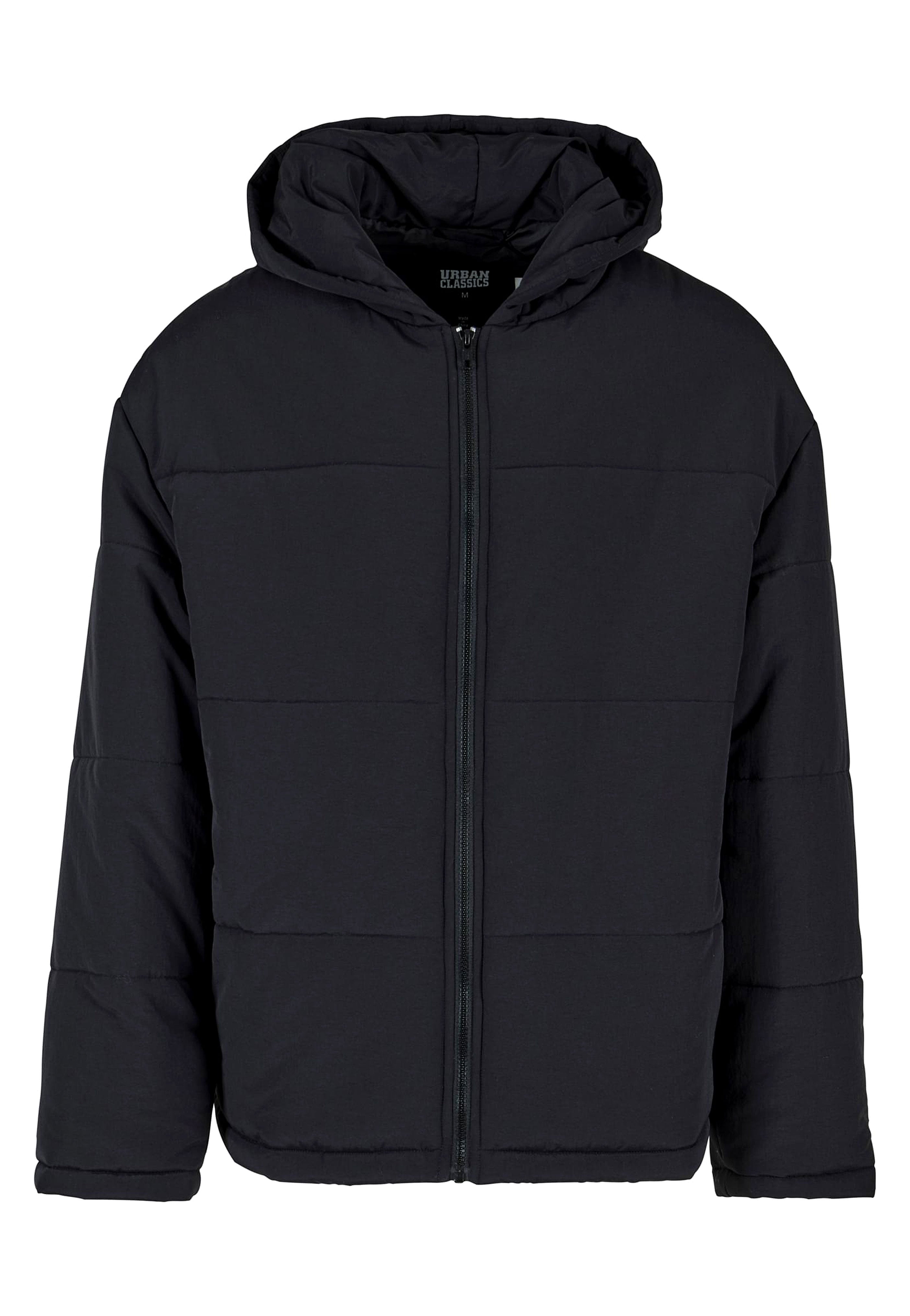 urban-classics-hooded-block-puffer-veste-noire-homme-hiver image 6