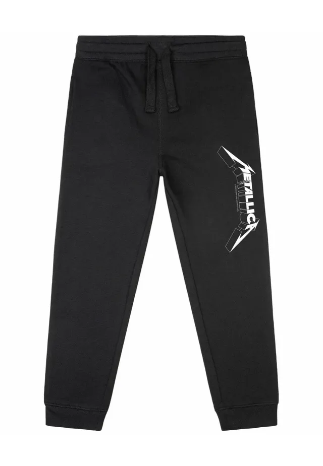 metallica-logo-kids-jogging-noir-enfant-taille-128 image 1