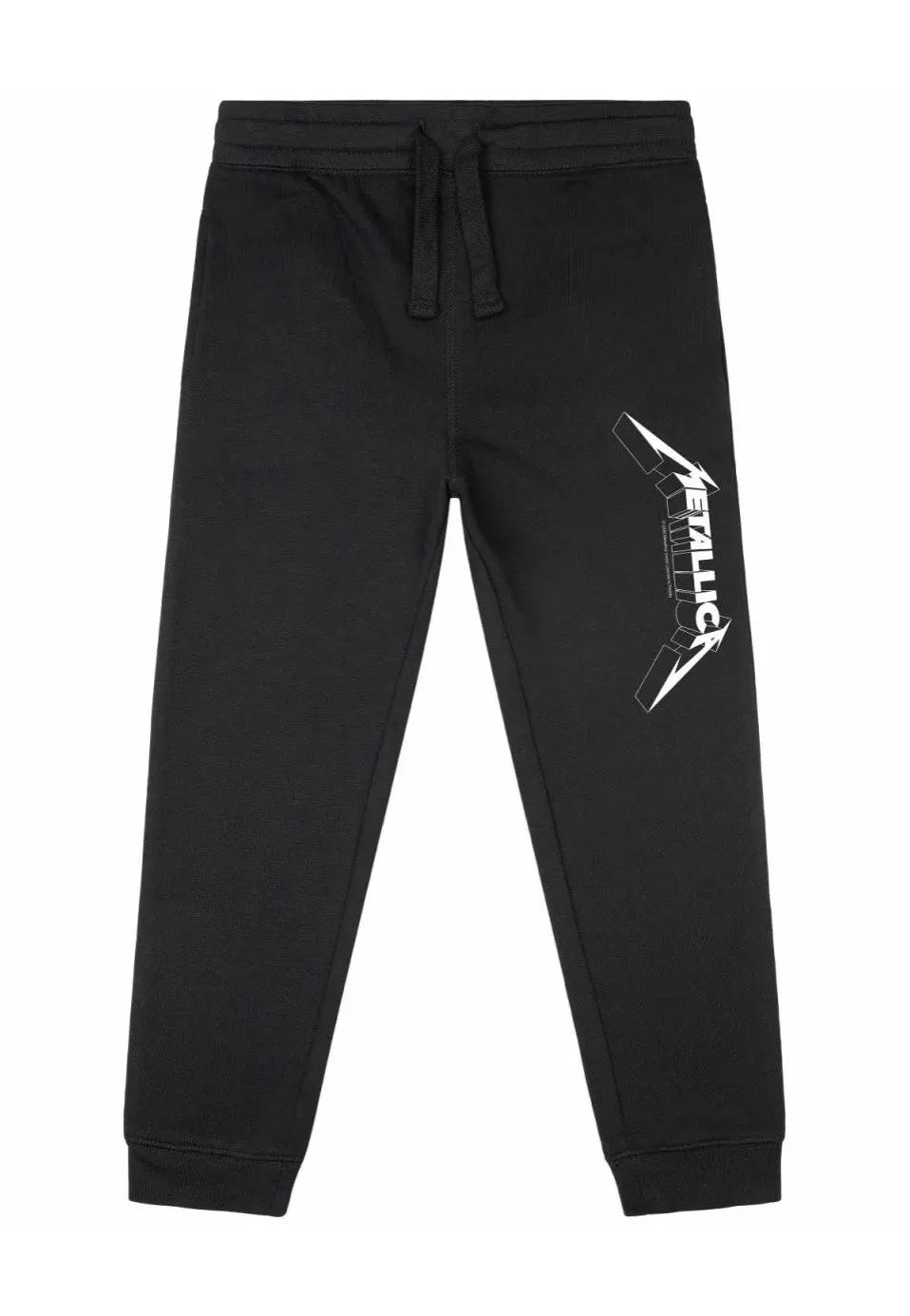 metallica-logo-kids-jogging-noir-enfant-taille-128 image 1