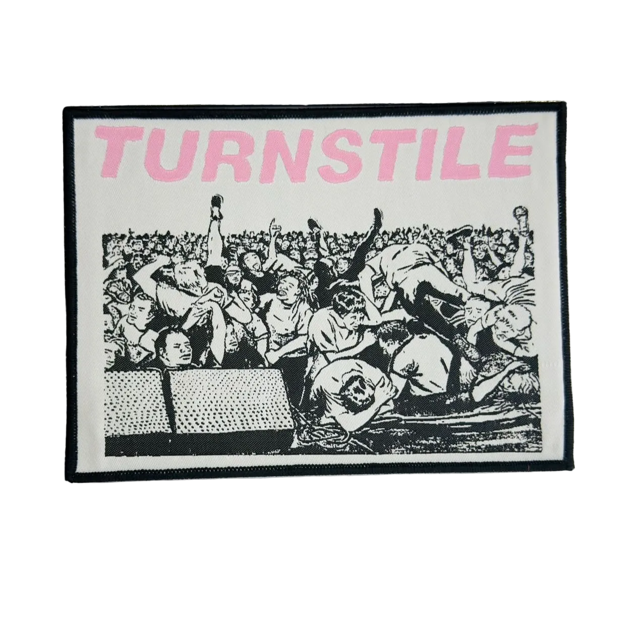 turnstile-hardcore-patch-tiss-bordure-noire image 2
