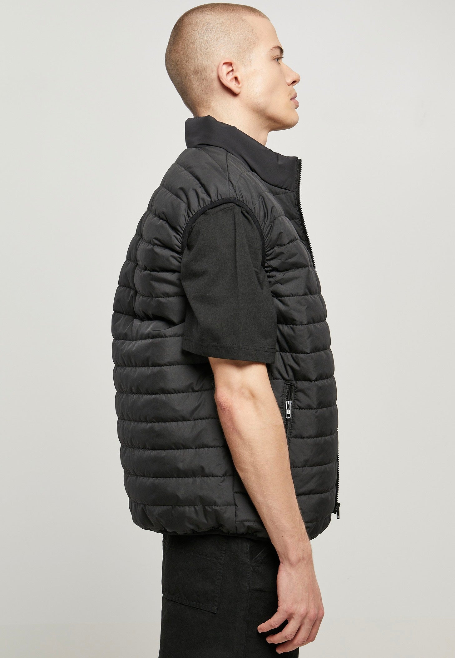 urban-classics-light-bubble-black-gilet-noir-homme-taille-m image 3