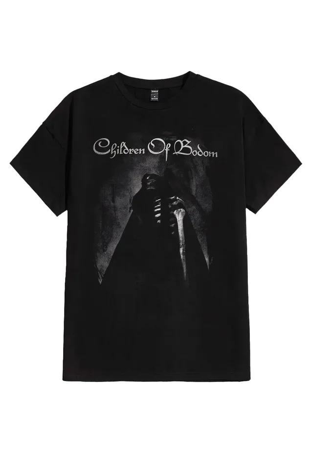 children-of-bodom-fear-the-reaper-t-shirt-homme-noir image 1