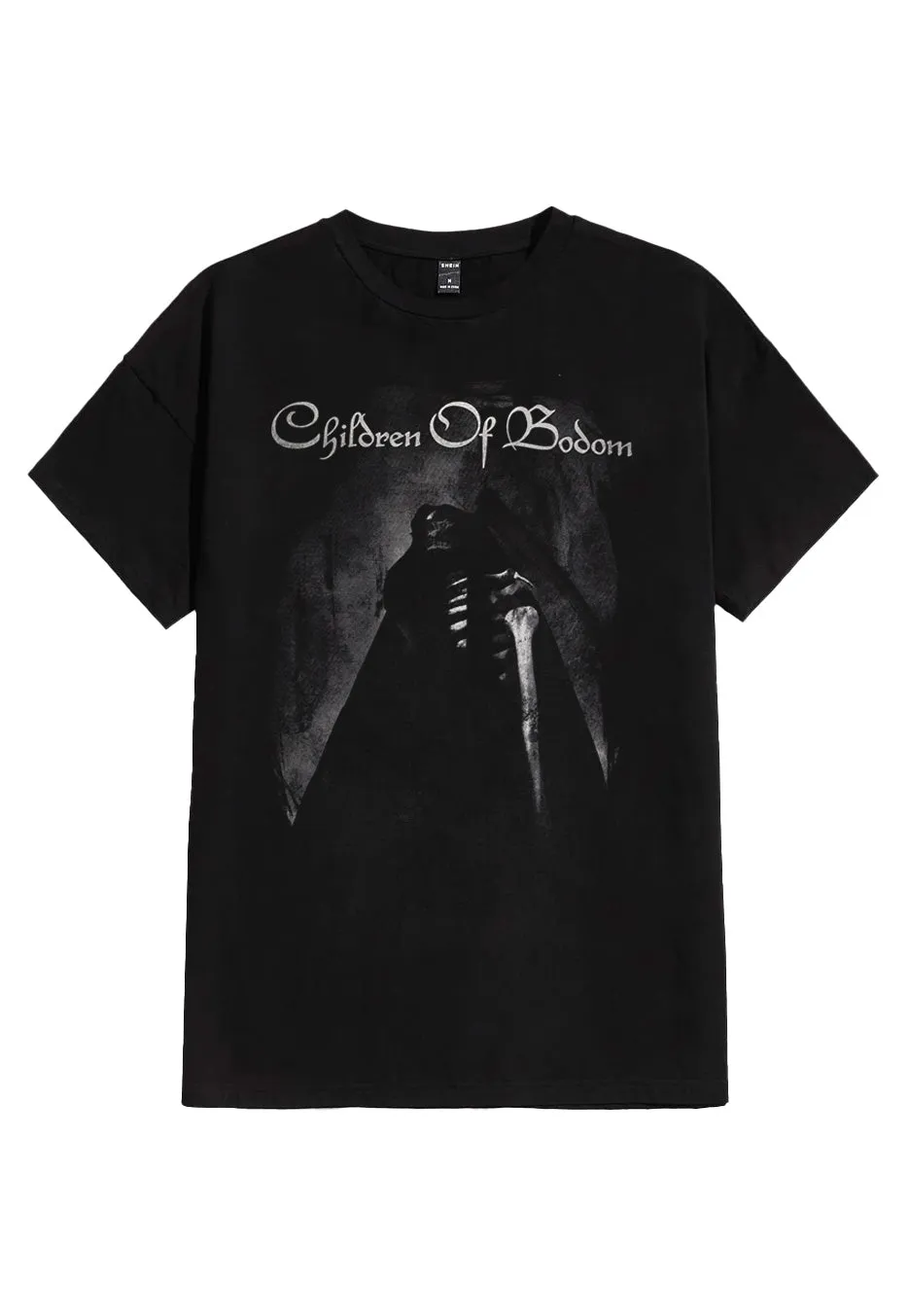 children-of-bodom-fear-the-reaper-t-shirt-homme-noir image 1