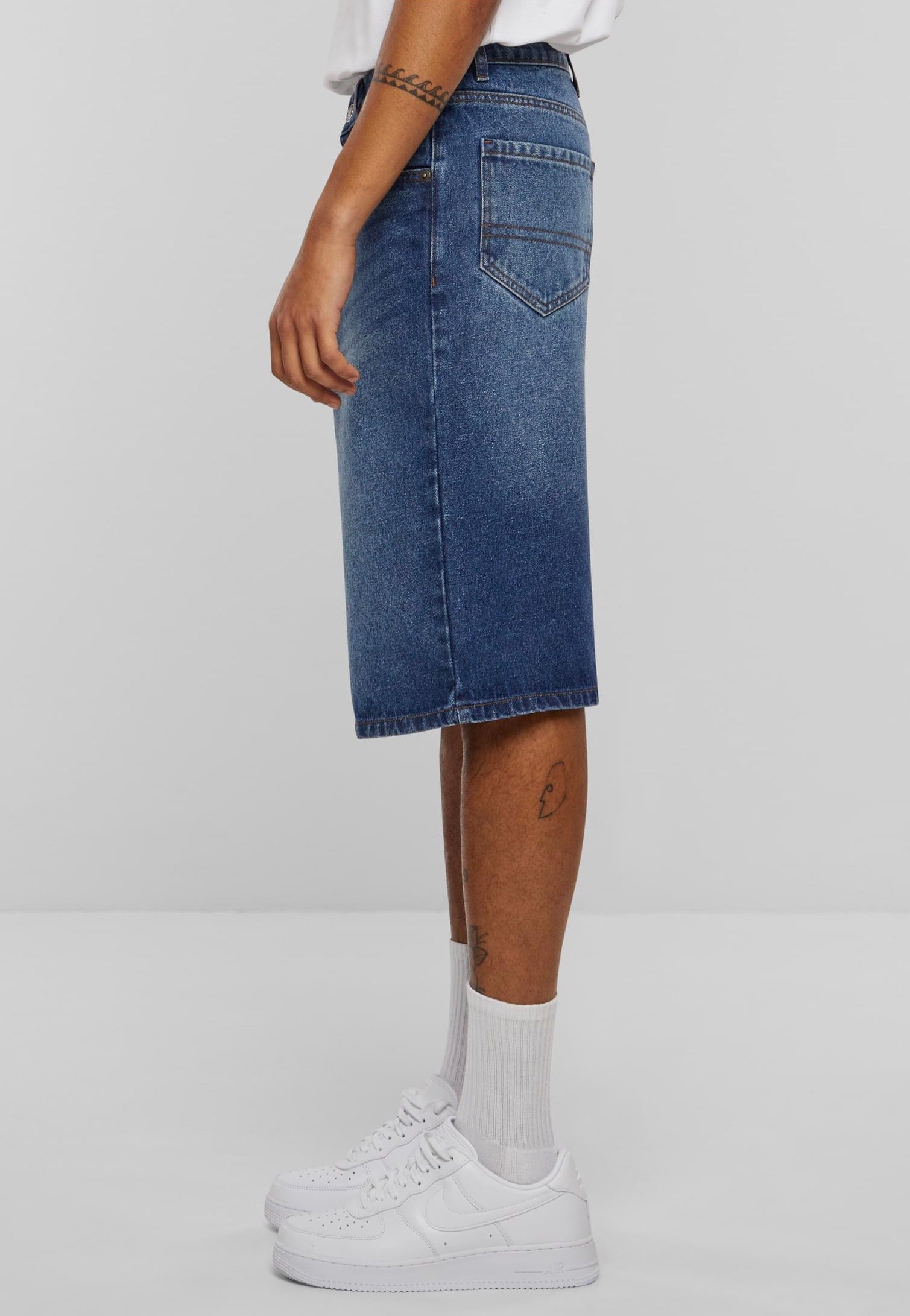 urban-classics-90-s-heavy-denim-short-jean-bleu-w32 image 2