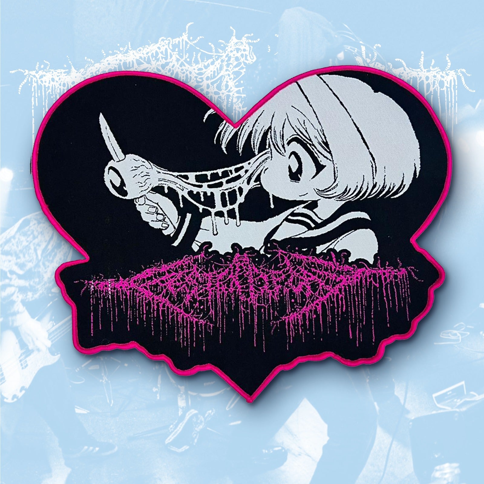 festerdecay-ichigo-cha-n-patch-surdimensionn-noir image 4
