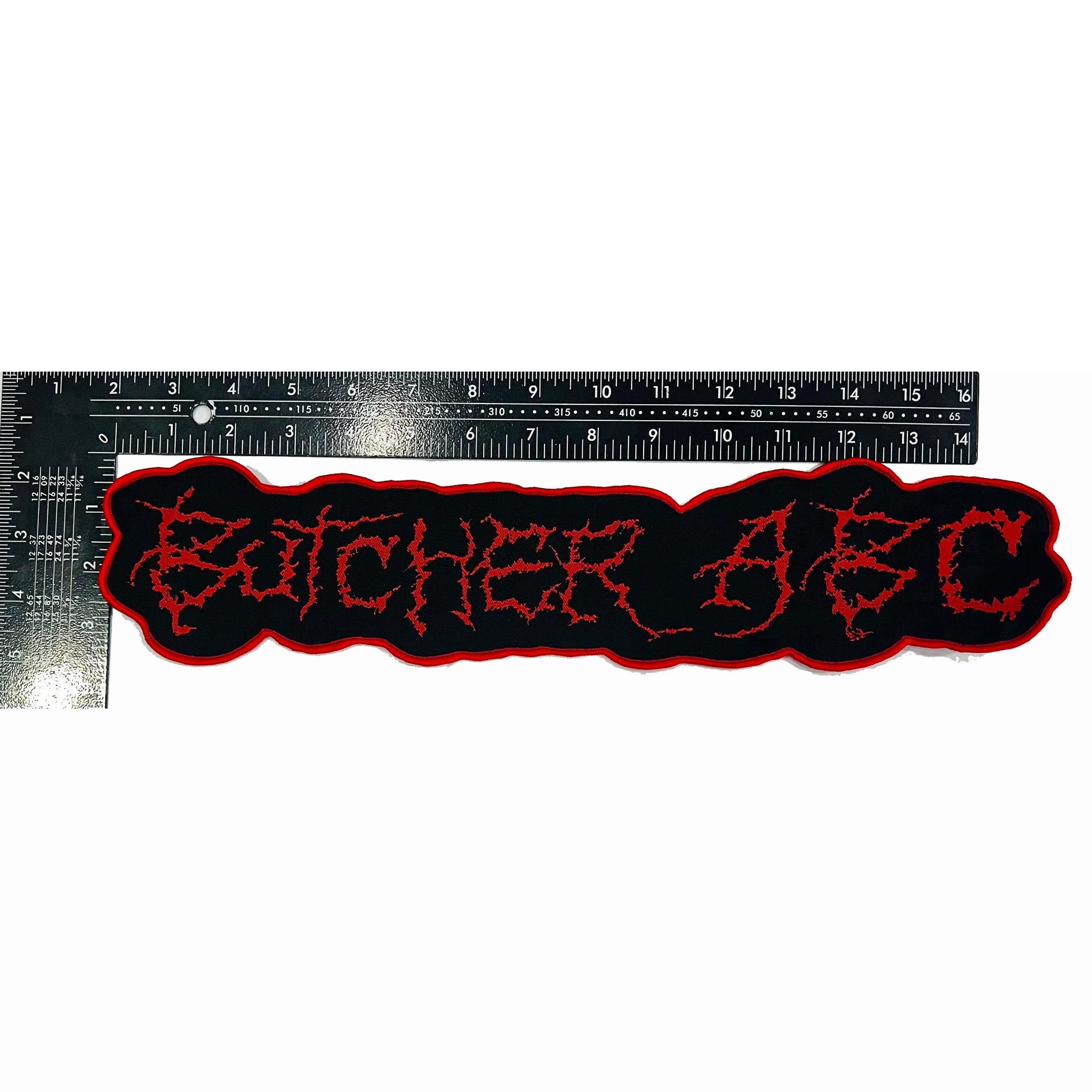 butcher-abc-logo-patch-tiss-oversize-bordure-noire image 5