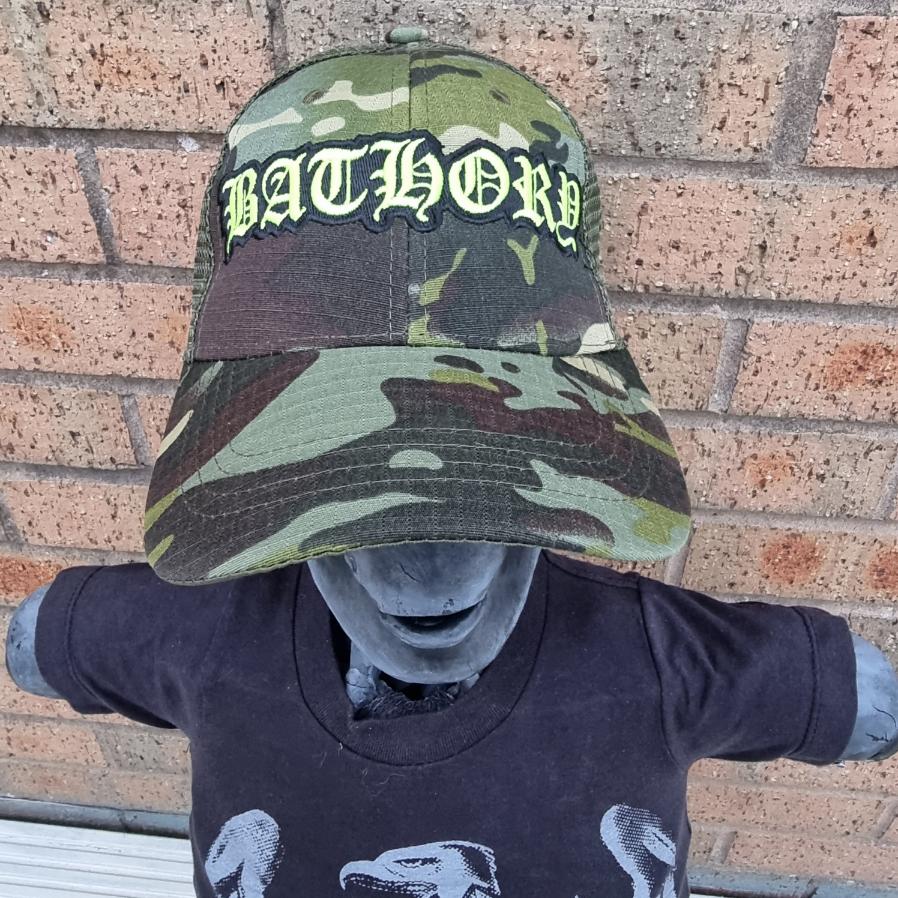 783punx-bathory-logo-camo-trucker-casquette-phosphorescente image 3