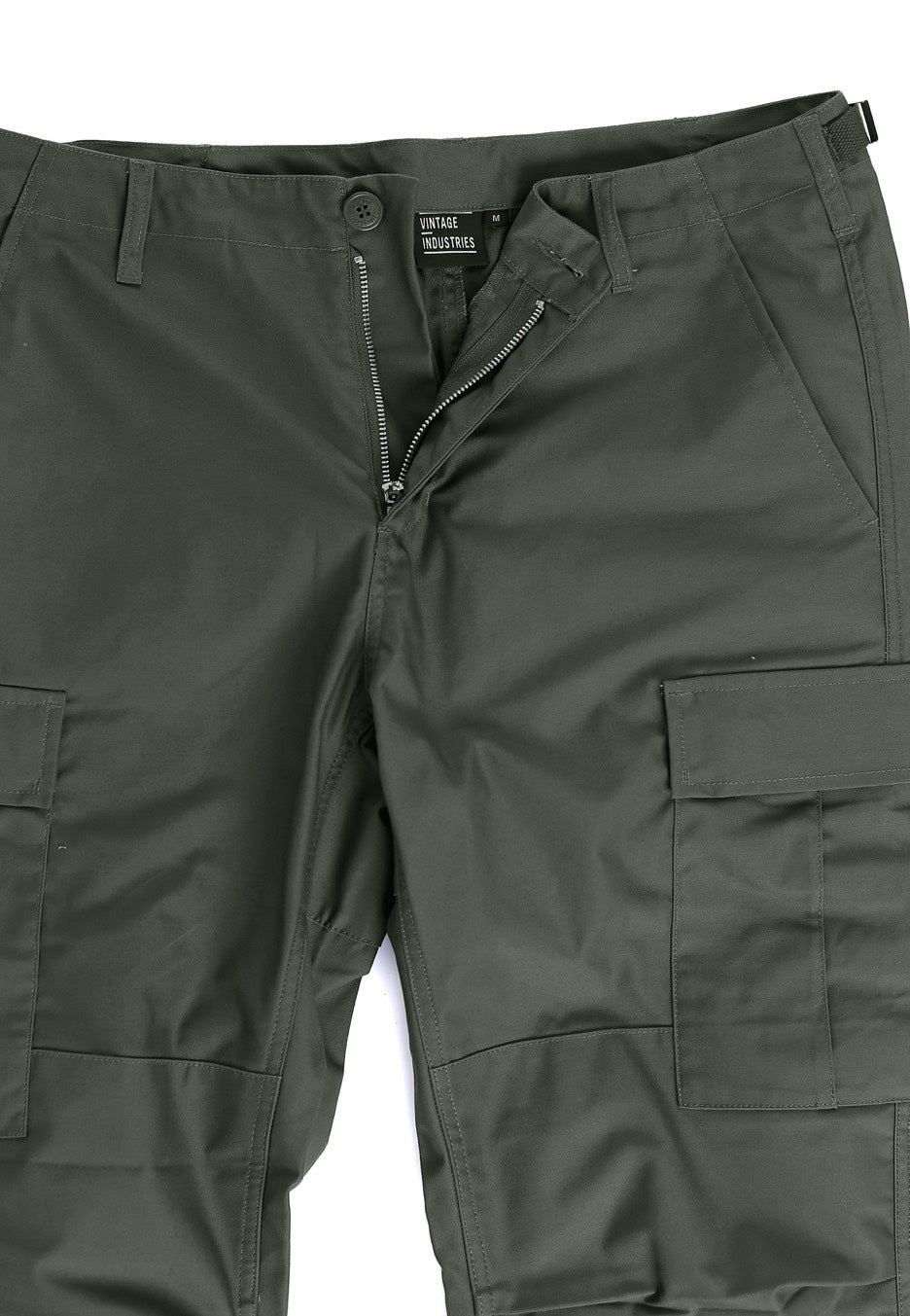 vintage-industries-bdu-cargo-pantalon-olive-loose-homme image 7