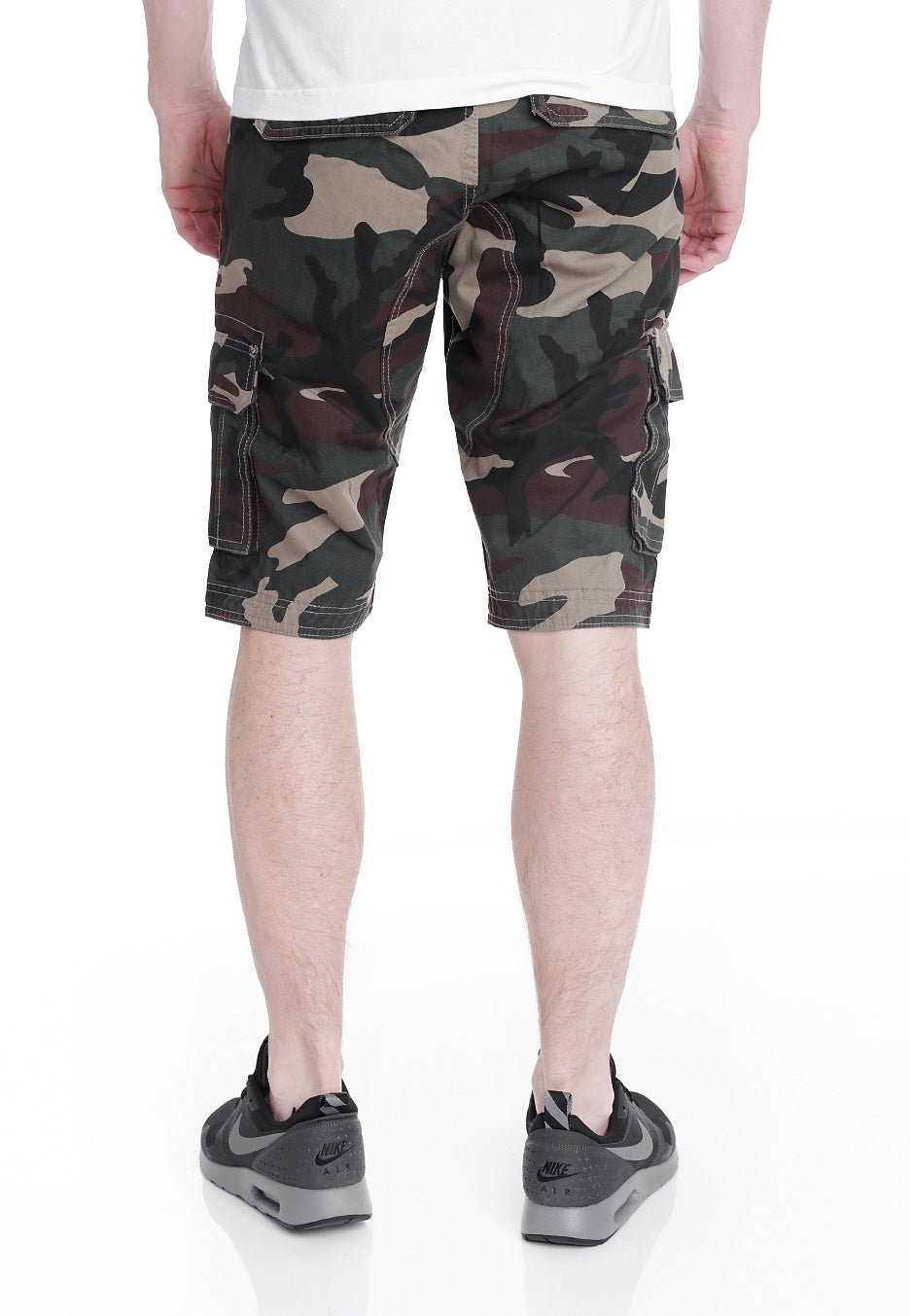 urban-classics-fitted-cargo-wood-camo-short-homme-w32 image 3