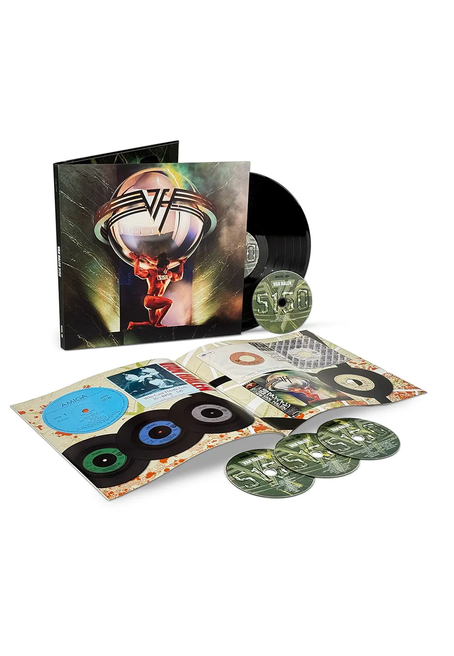 van-halen-5150-coffret-vinyle-3-cd-blu-ray-expanded image 1
