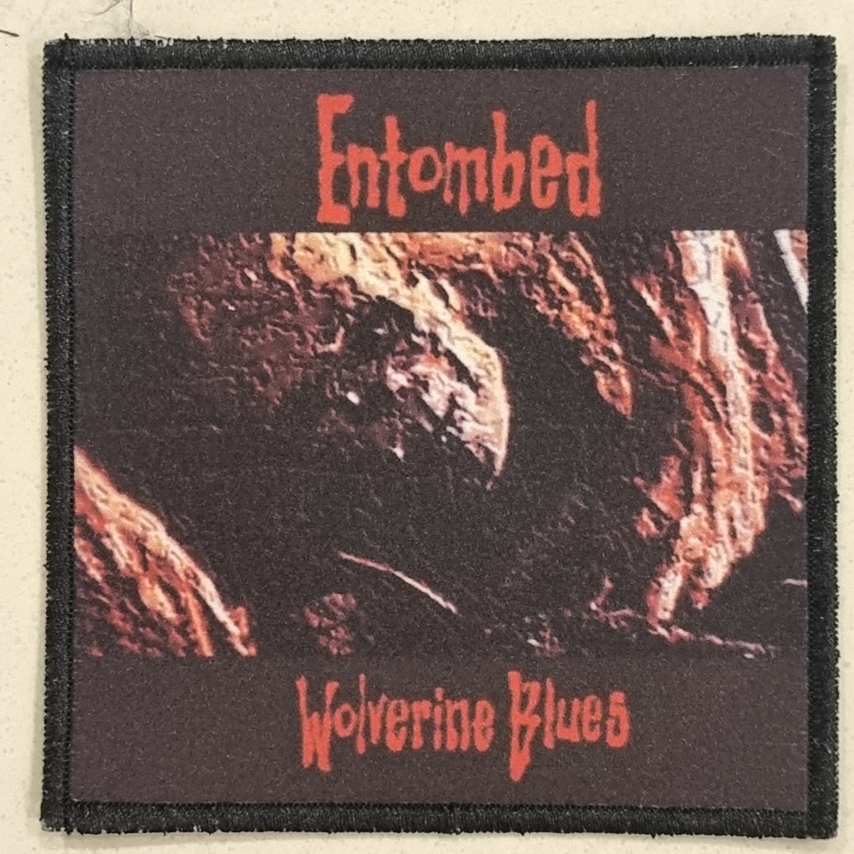 entombed-wolverine-blues-patch-petit-cusson-coudre image 1
