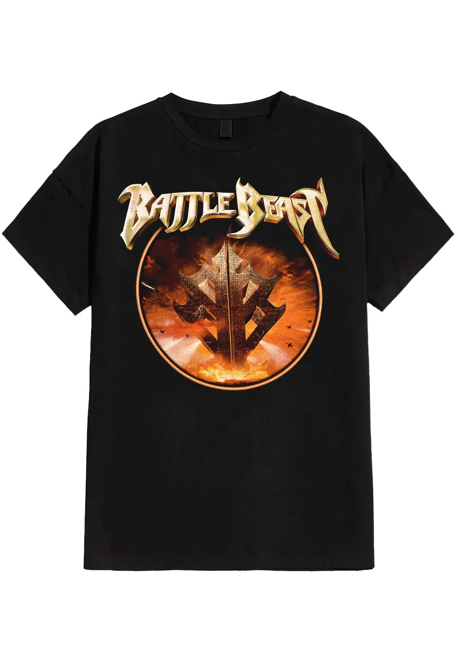 battle-beast-hollywood-endings-t-shirt-homme-noir-m image 1