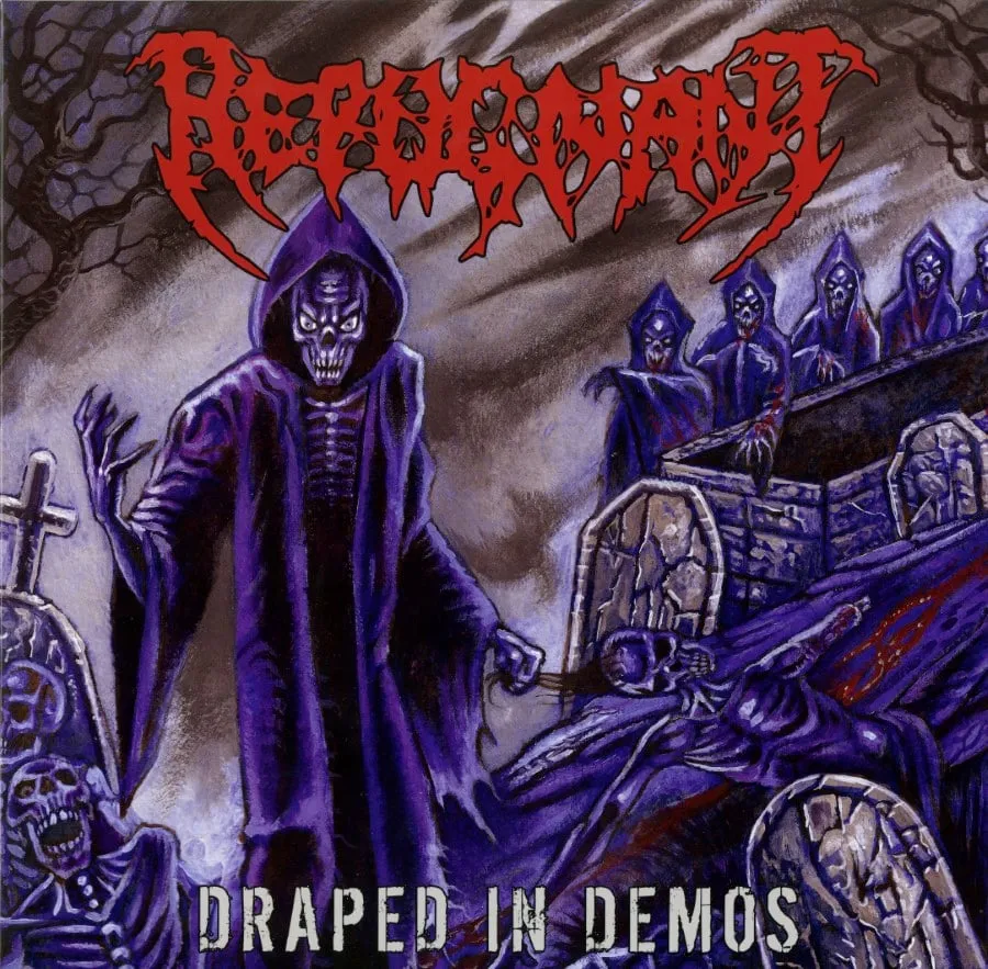 repugnant-draped-in-demos-lp-vinyle-blanc-ltd-300 image 1