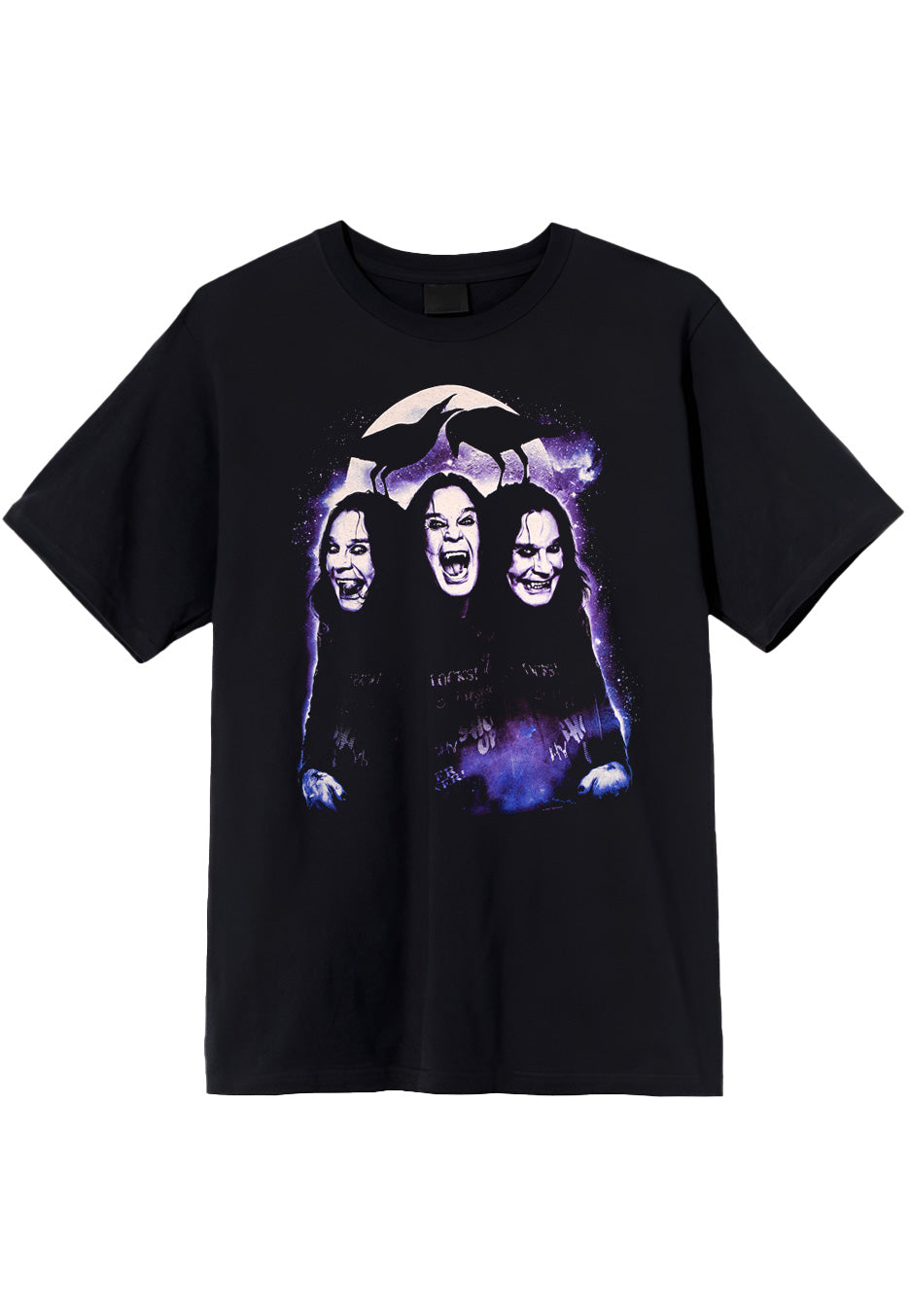 ozzy-osbourne-crows-and-bats-t-shirt-noir-homme image 1