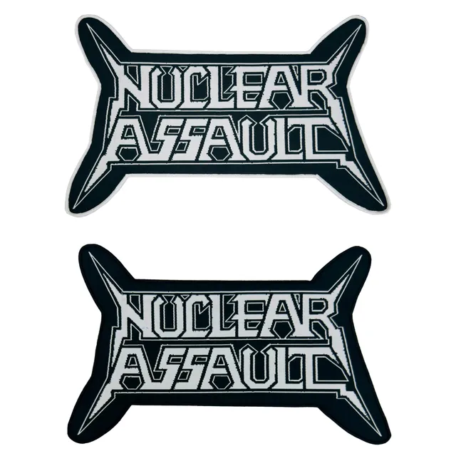 nuclear-assault-logo-patch-tiss-oversized-bord-noir image 1