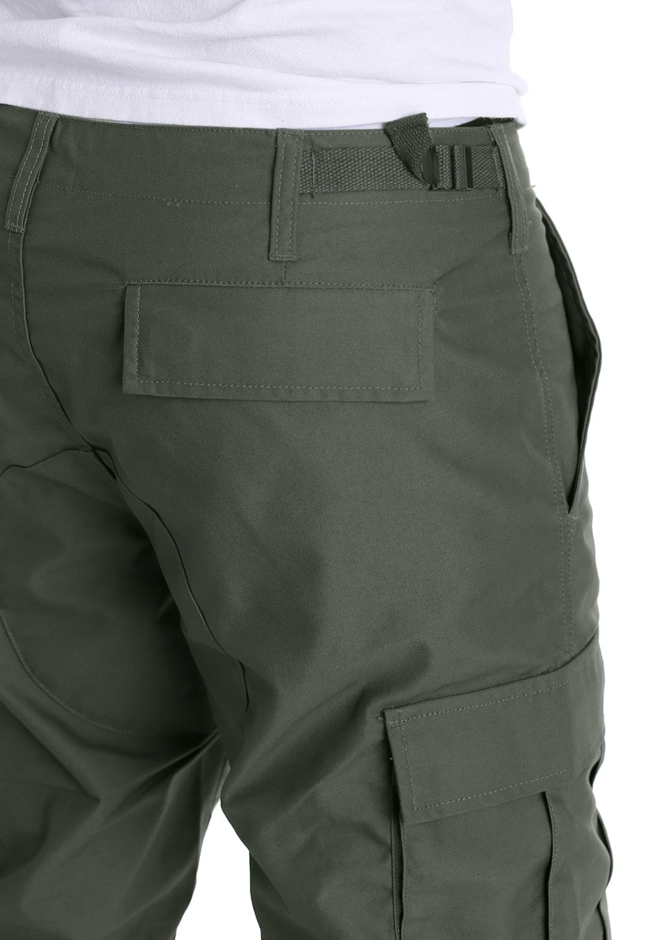 vintage-industries-bdu-cargo-pantalon-olive-loose-homme image 6