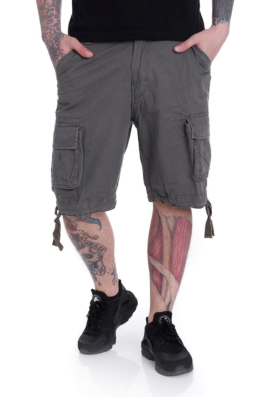 brandit-urban-legend-short-cargo-oliv-homme image 2