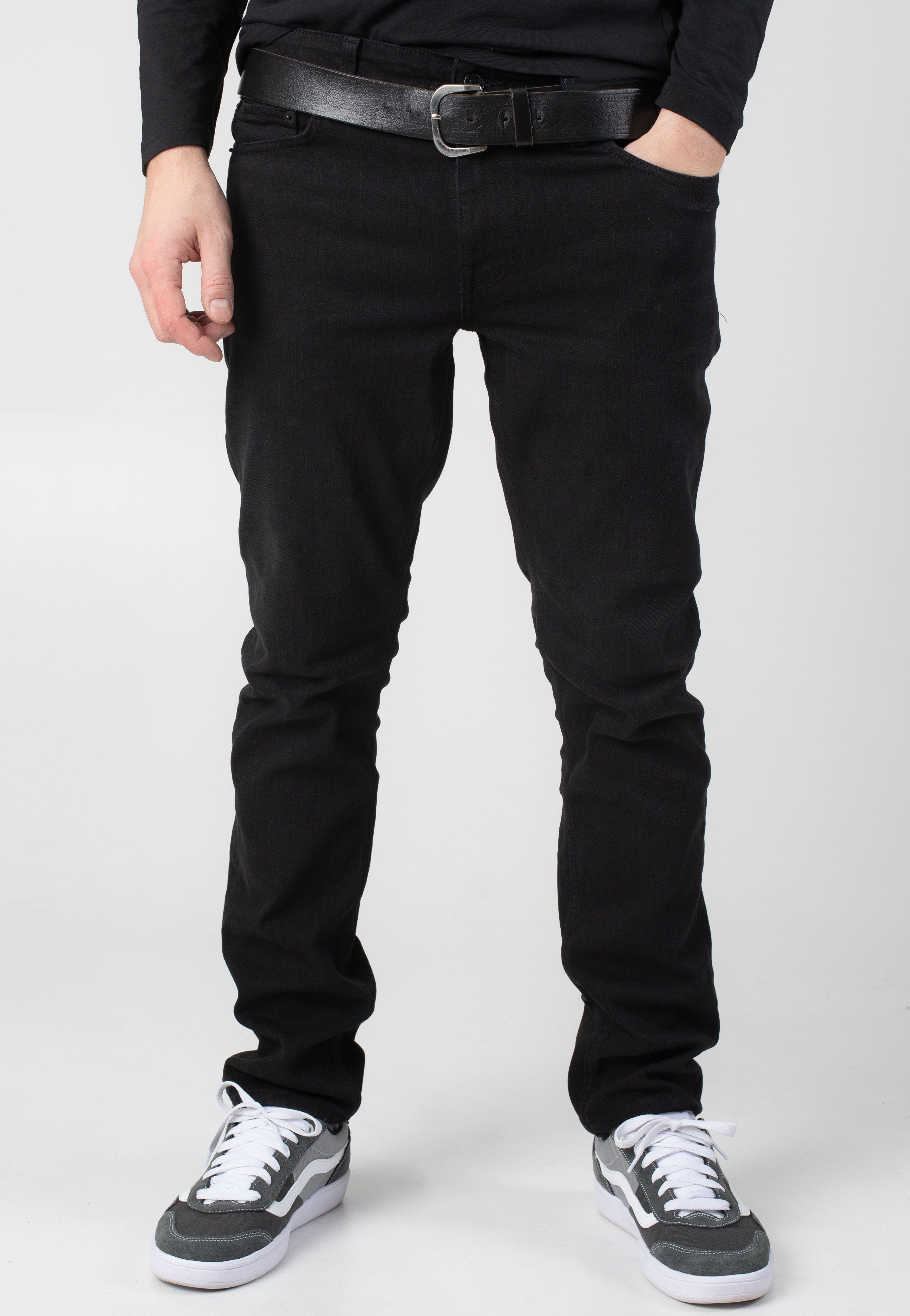 only-sons-loom-slim-jean-slim-homme-noir-denim image 1