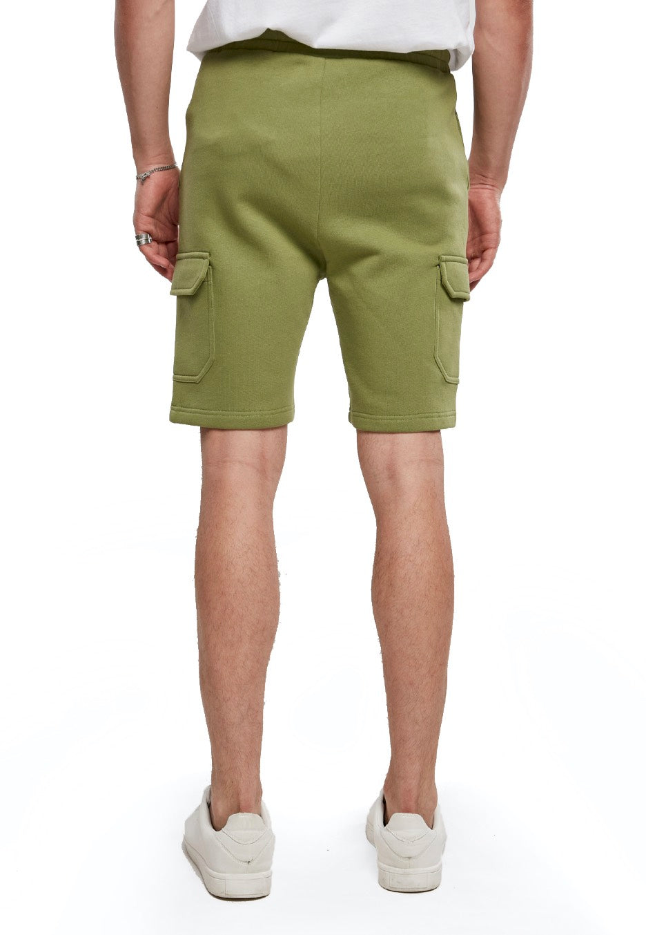 urban-classics-organic-cargo-short-homme-vert-newolive image 3