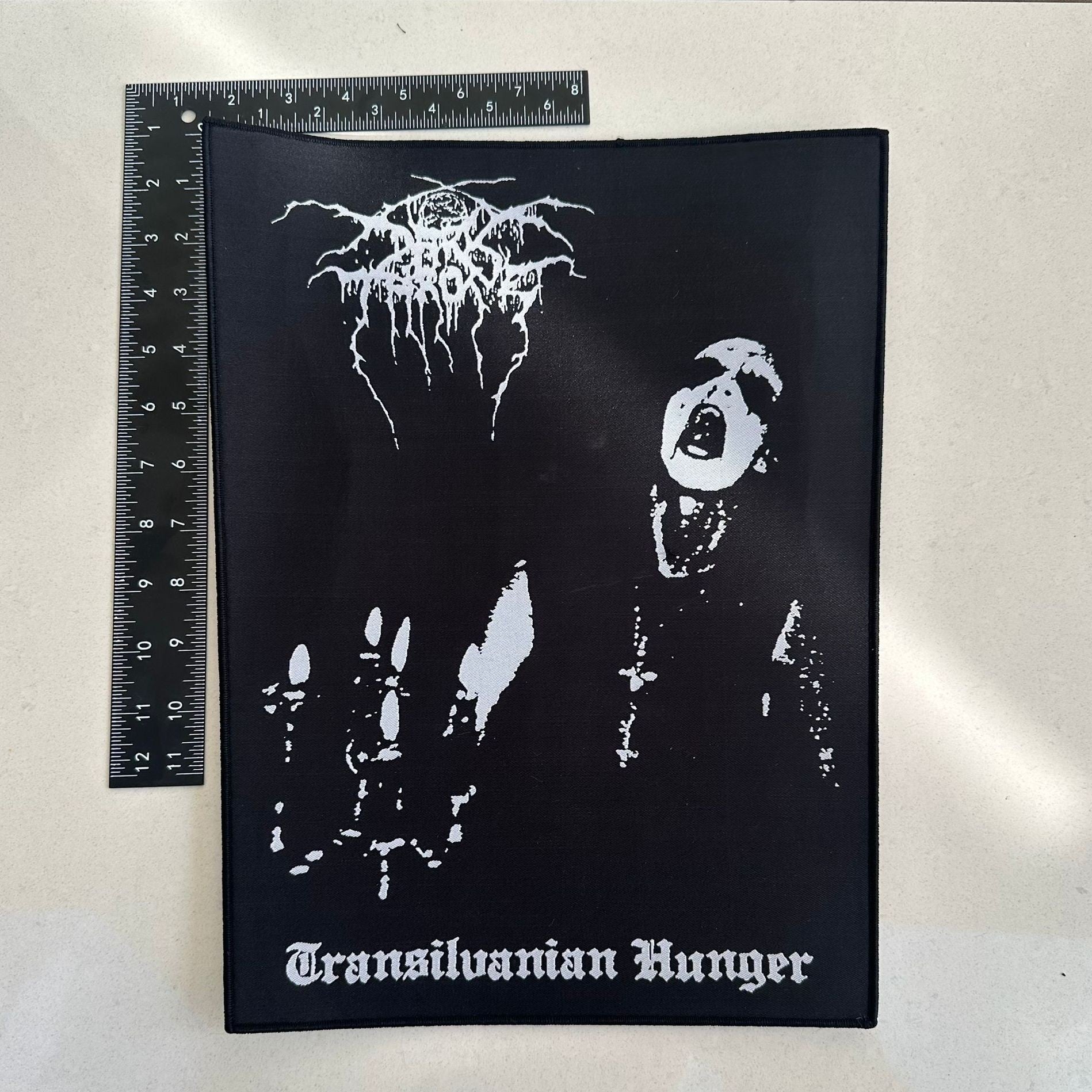 darkthrone-transilvanian-hunger-backpatch-dos-bordure-noire image 2