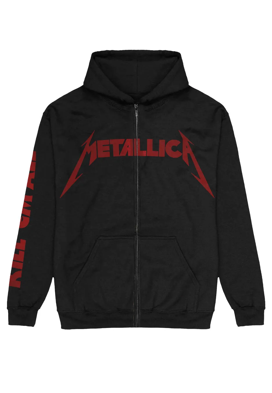 metallica-kill-em-all-sweat-zipp-noir-homme-thrash image 1