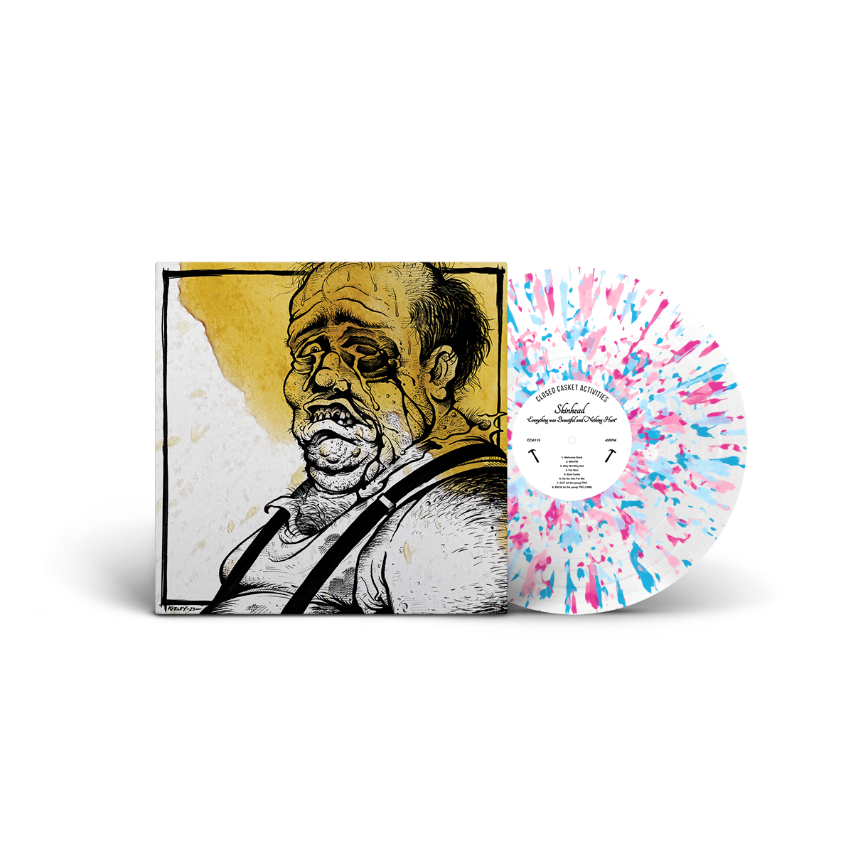 skinhead-everything-was-beautiful-vinyle-lp-bleu-blanc-marbr image 8