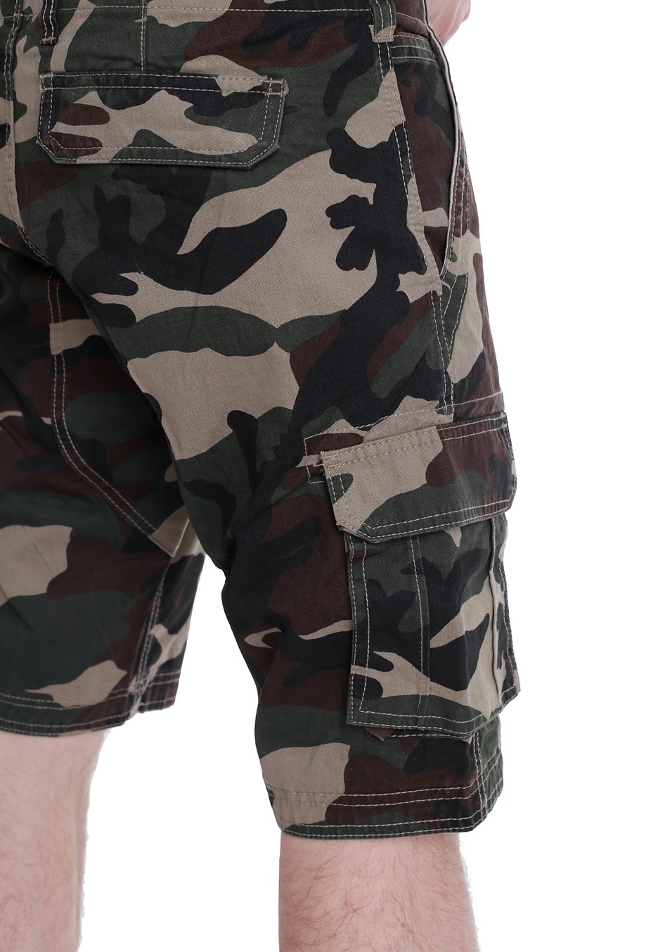 urban-classics-fitted-cargo-wood-camo-short-homme-w32 image 6