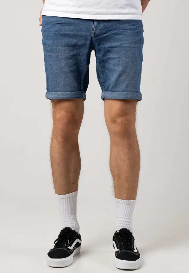only-sons-ply-box-pim-short-jean-light-blue-denim-homme image 1