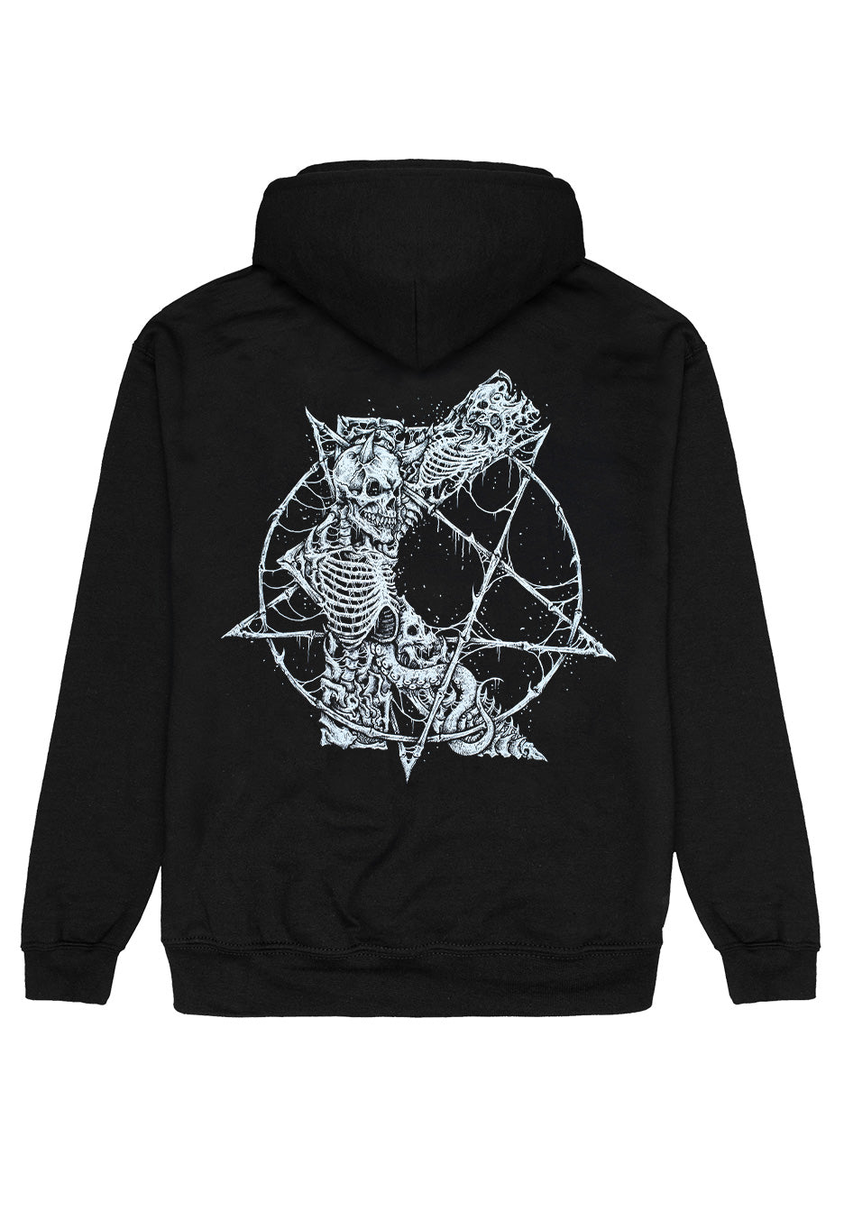 kreator-dark-art-pentagram-hoodie-noir-thrash-metal image 2