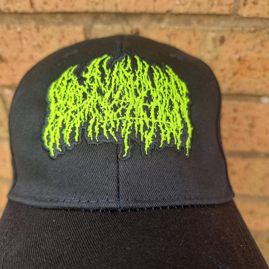 783punx-blood-incantation-logo-casquette-baseball-phosphorescente image 4