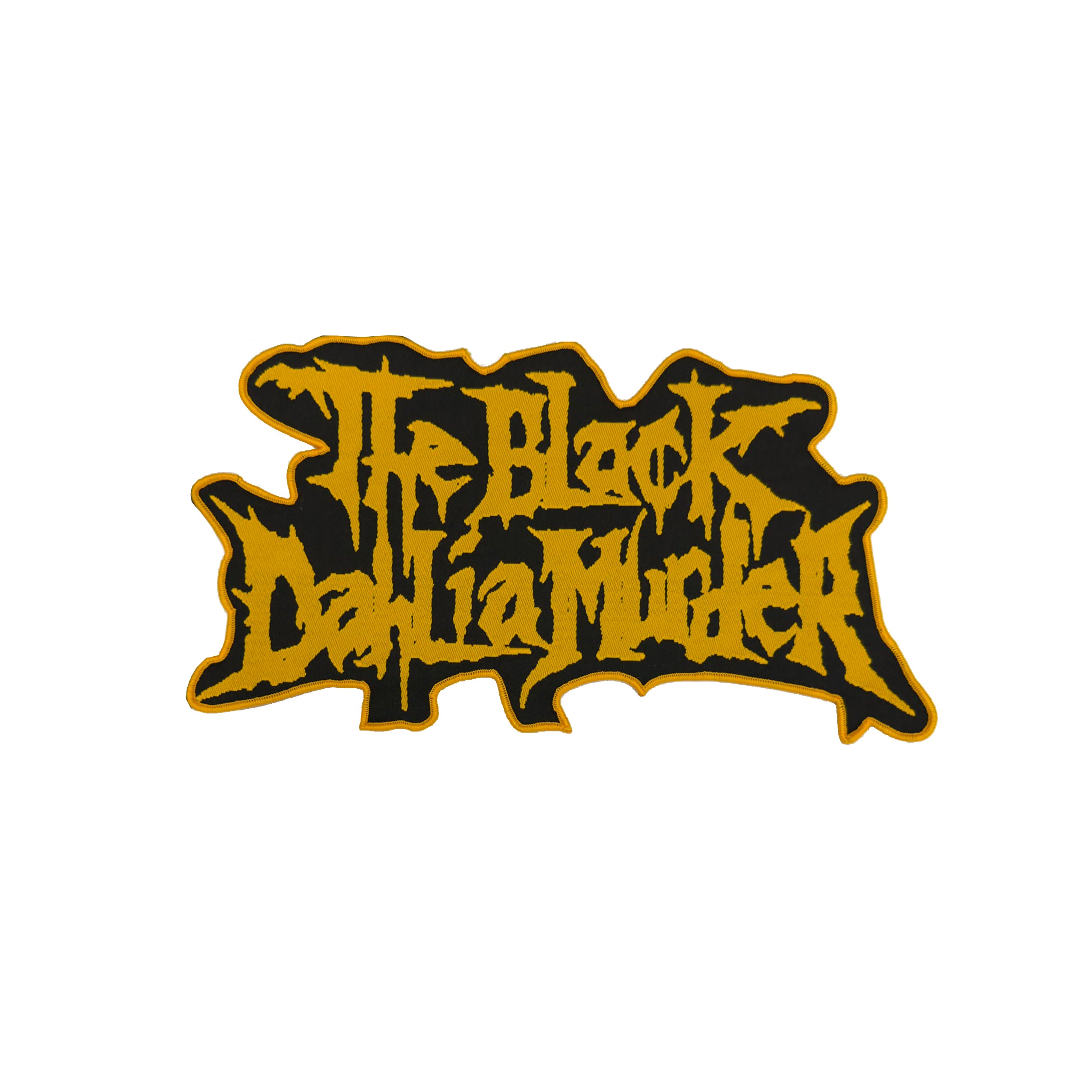 the-black-dahlia-murder-logo-patch-surdimensionn-bordure-noire image 4
