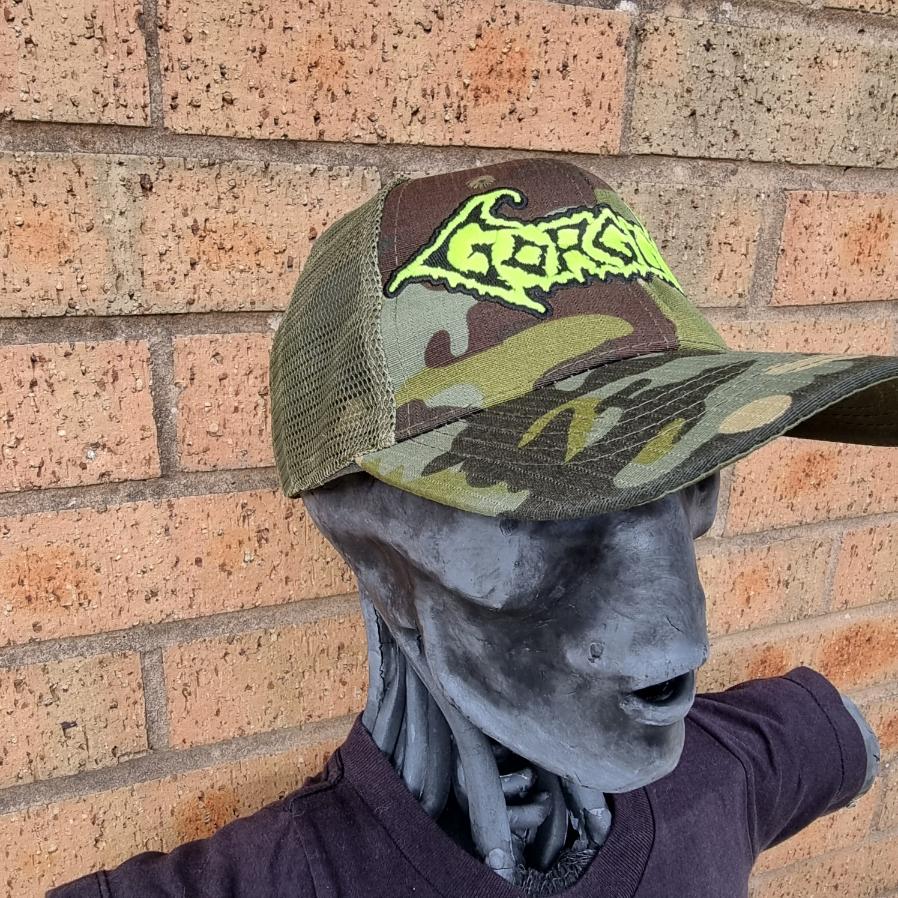 783punx-gorguts-casquette-trucker-camo-phosphorescent image 2