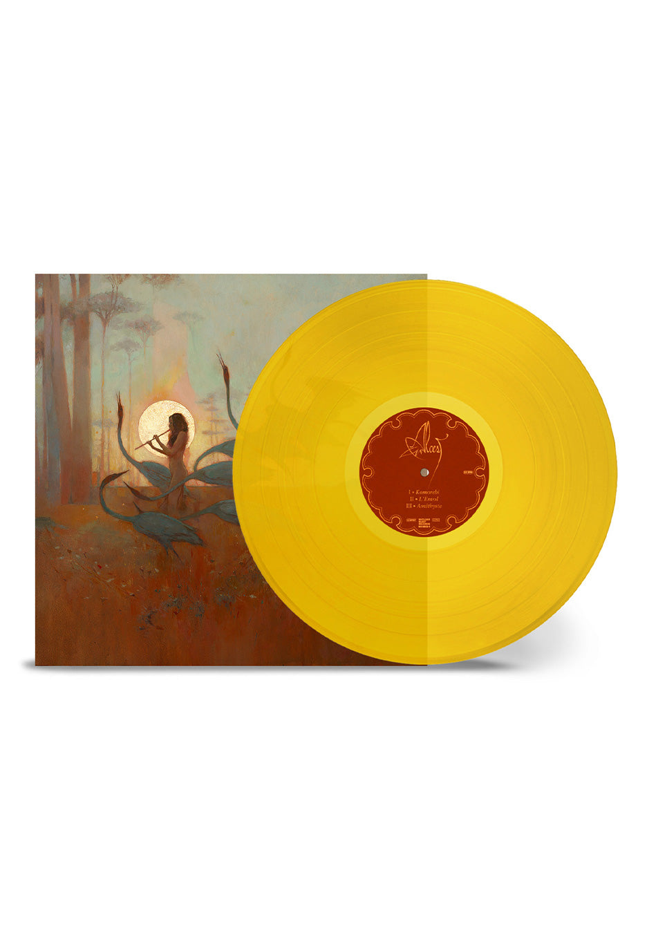 alcest-les-chants-de-l-aurore-vinyle-jaune-transparent image 1