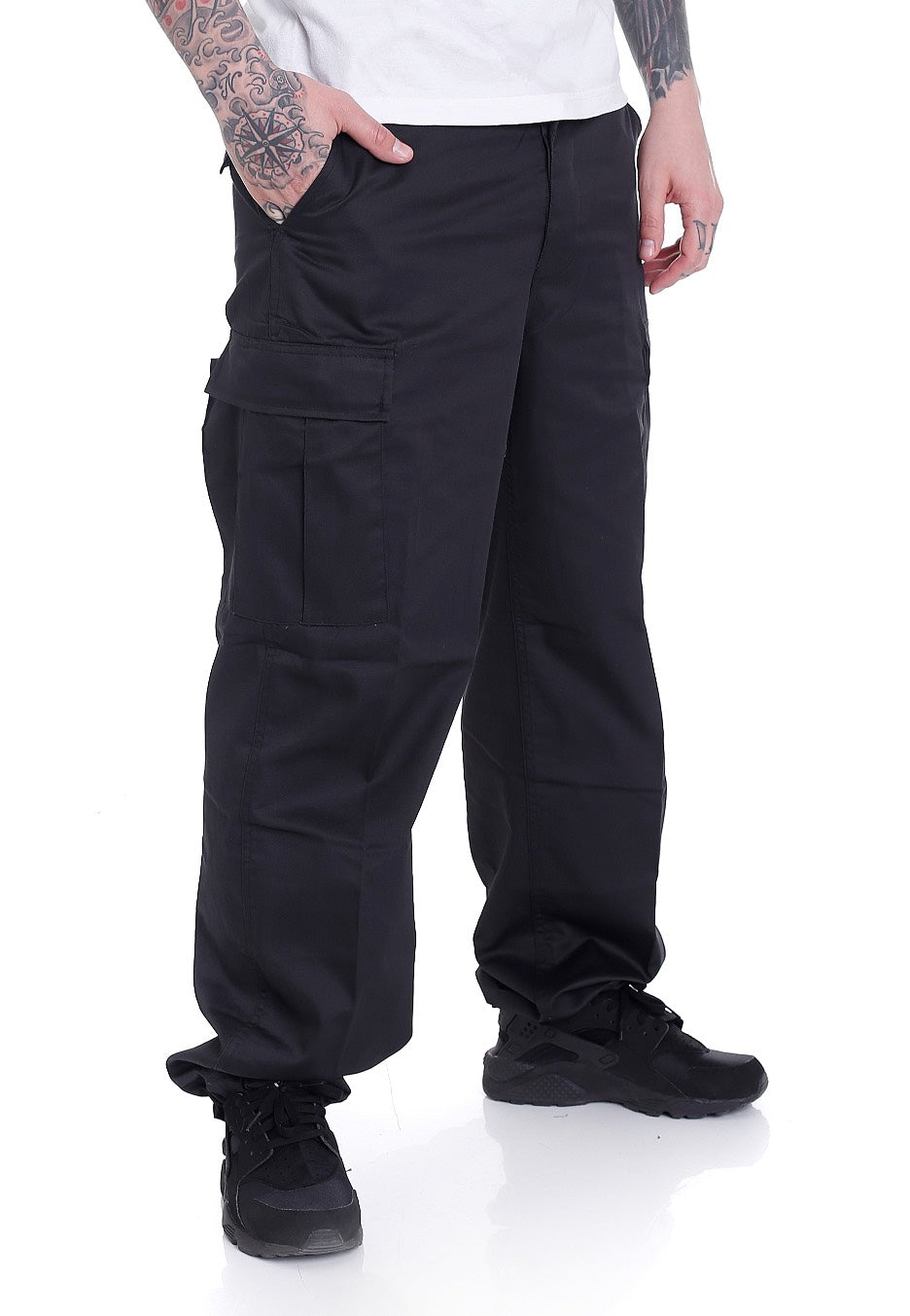 brandit-us-ranger-pantalon-cargo-homme-noir-l image 1
