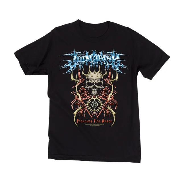 judiciary-piercing-the-order-t-shirt-noir-coton image 1