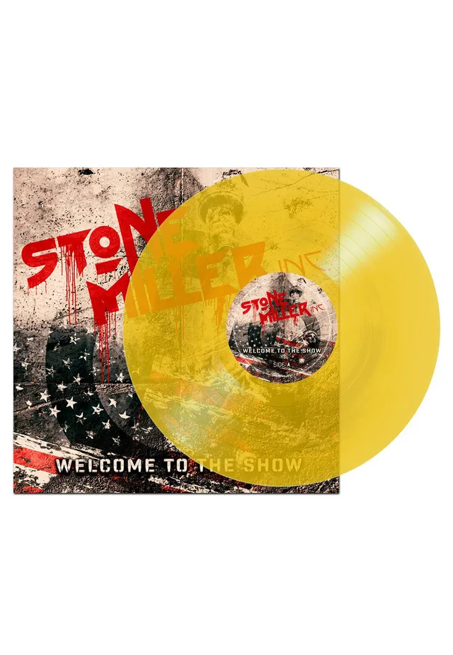 stonemiller-inc-welcome-to-the-show-vinyle-jaune-hard-rock image 1