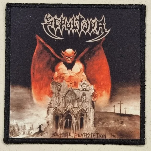 sepultura-bestial-devastation-patch-metal-coudre image 1