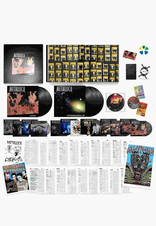 metallica-load-coffret-deluxe-2025-remasteris-6-lp-15-cd-4-dvd image 1