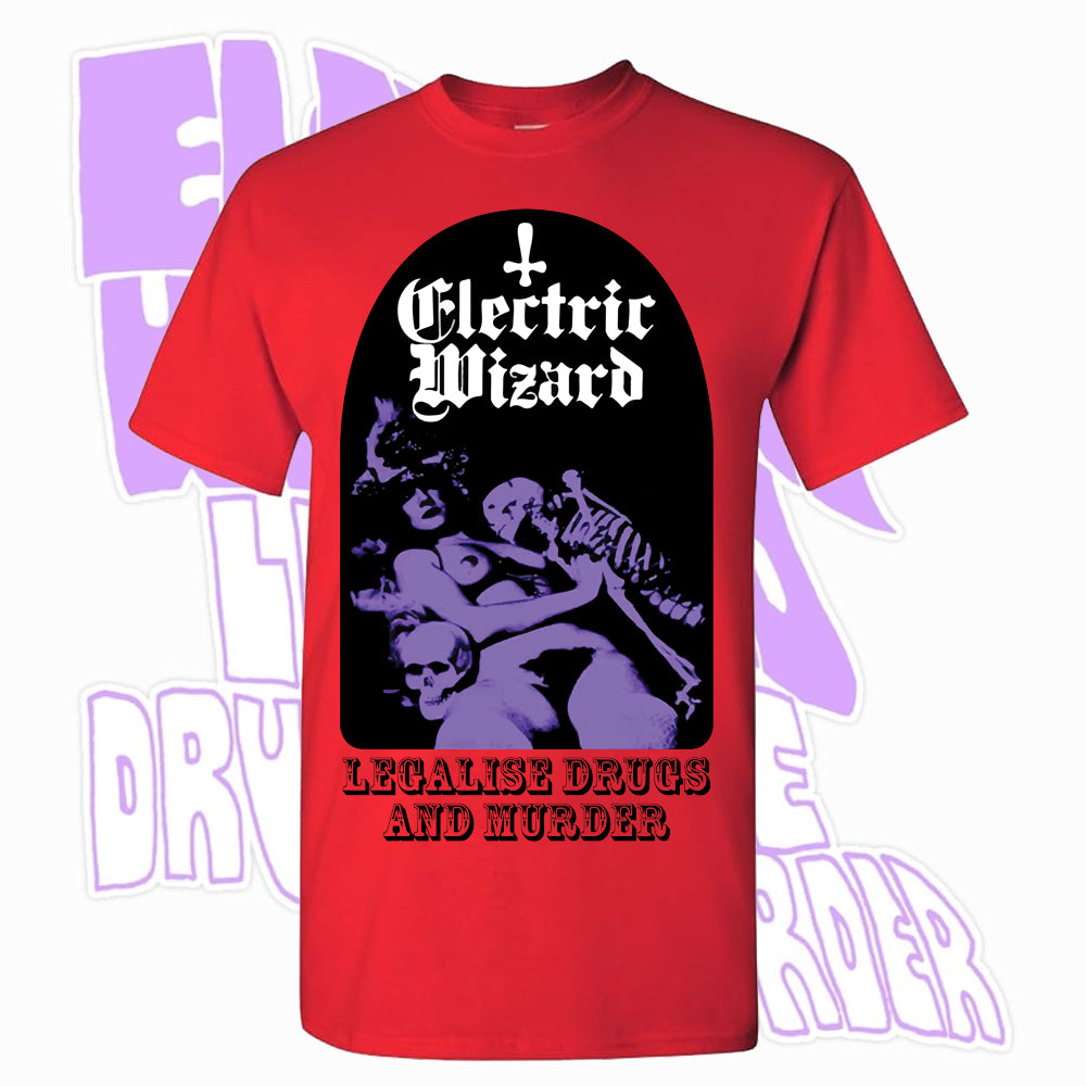 electric-wizard-legalise-drugs-and-murder-t-shirt-taille-l image 2