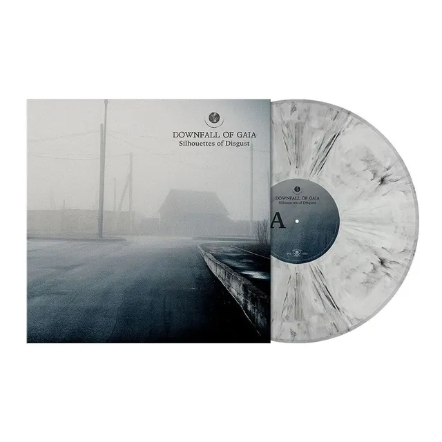 downfall-of-gaia-silhouettes-of-disgust-lp-marbr-ltd-500 image 1