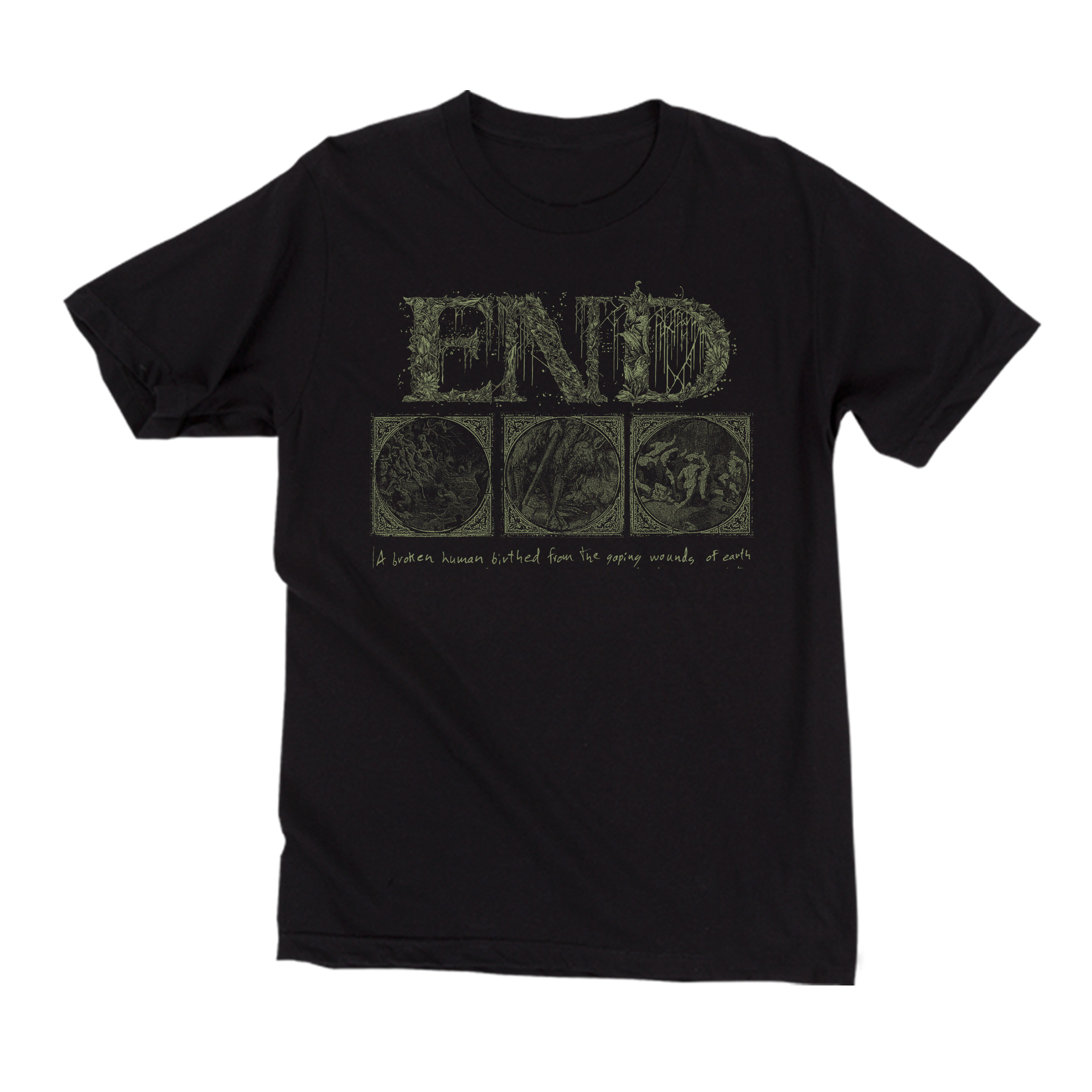 end-broken-human-t-shirt-taille-l image 1